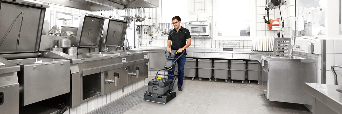 Scrubber dryer